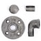 Stz STZ Industries 1/2 in. FIP each X 1/2 in. D FIP Black Malleable Iron Pipe Hook 36612SGLHOOK - alternate 5